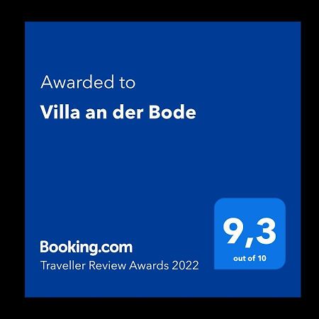 Villa An Der Bode Тале Экстерьер фото